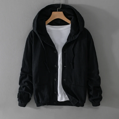 FRESNO LINEN HOODIE